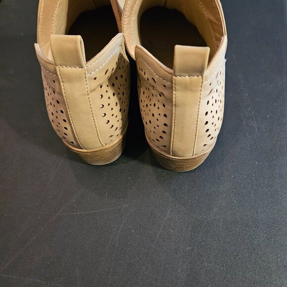 Vepose Women's Ankle Boots Low Heels Chunky Cutout Ankle Boots. Size 8.5. - Picture 4 of 7